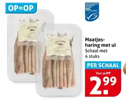 Hoogvliet Maatjes-haring met ui aanbieding