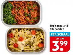 Hoogvliet Alle Ted's maaltijd aanbieding