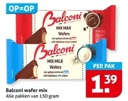 Hoogvliet Alle Balconi wafer mix aanbieding