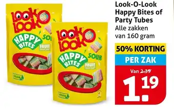 Alle Look-O-Look Happy Bites of Party Tubes