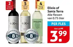 Hoogvliet Alle Elixio of Santa Terra aanbieding