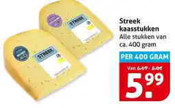 Hoogvliet Alle Streek kaasstukken aanbieding