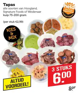 Coop Tapas aanbieding