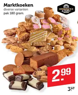Coop Hendrickx de Bakker Marktkoeken aanbieding