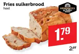 Coop Hendrickx de Bakker Fries suikerbrood aanbieding
