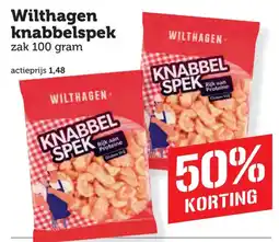Coop Wilthagen knabbelspek aanbieding