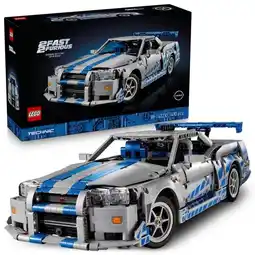 Trekpleister LEGO Technic 42210 2 Fast 2 Furious Nissan Auto aanbieding