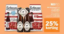 Albert Heijn Alle Brouwerij 't IJ of Liefmans multipacks* aanbieding