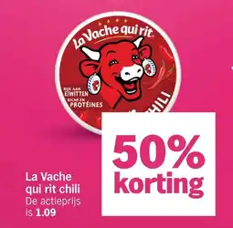 Albert Heijn La Vache qui rit chili aanbieding