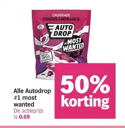 Albert Heijn Alle Autodrop #1 most wanted aanbieding