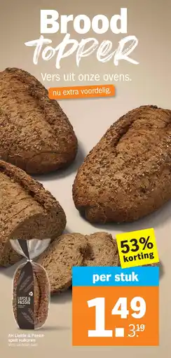 Albert Heijn Brood Topper aanbieding