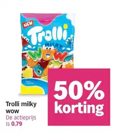 Albert Heijn Trolli milky wow aanbieding