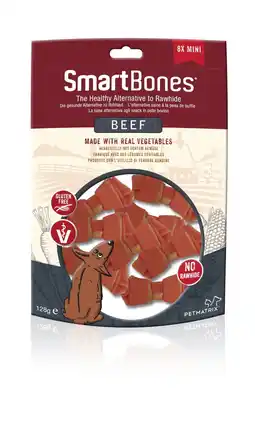 Pets Place SmartBones Beef - Kauwsnacks - Mini 8 stuks aanbieding