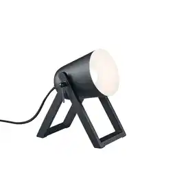 Wehkamp REALITY MARC - Tafellamp - Zwart mat - excl. 1x E27 4,9 W aanbieding