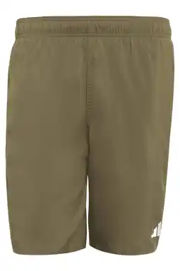 Wehkamp adidas zwemshort olijfgroen aanbieding