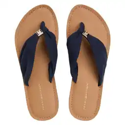 Wehkamp Tommy Hilfiger teenslippers donkerblauw aanbieding