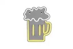 Wehkamp REALITY BEER - Wandlamp - Transparant helder - incl. 1x SMD 5 W aanbieding