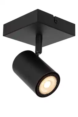 Wehkamp Lucide AMIGO - Wandspot / Wandlamp - 1xGU10 - Zwart aanbieding