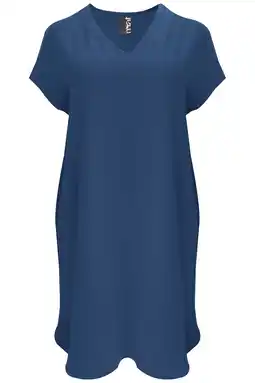 Wehkamp Mat Fashion zomerjurk blauw aanbieding