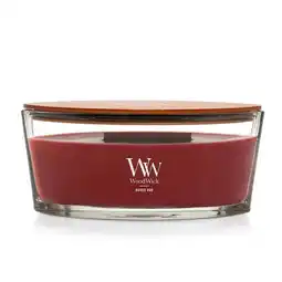 Wehkamp WoodWick geurkaars Rouge Oud Ellipse aanbieding