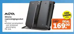 Albert Heijn MOVA Slimme raamreinigingsrobot N1 aanbieding