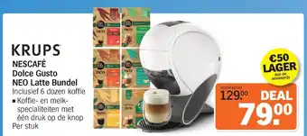 KRUPS NESCAFÉ Dolce Gusto NEO Latte Bundel