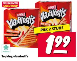 Nettorama Topking vlamtostis aanbieding
