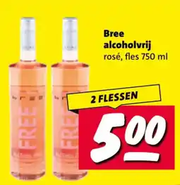 Nettorama Bree alcoholvrij rosé aanbieding