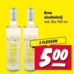 Nettorama Bree alcoholvrij wit aanbieding
