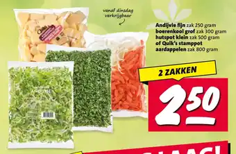 Nettorama Andijvie, boerenkool, hutspot of aardappelen aanbieding