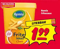 Nettorama Remia fritessaus aanbieding