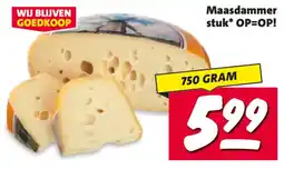 Nettorama Maasdammer stuk aanbieding