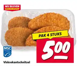Nettorama Viskrokantschnitzel aanbieding