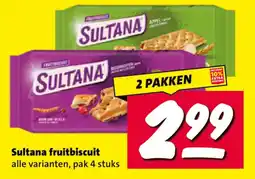 Nettorama Sultana fruitbiscuit aanbieding