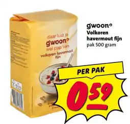 Nettorama Volkoren havermout fijn aanbieding