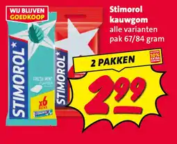 Nettorama Stimorol kauwgom aanbieding