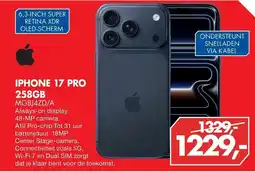Vobis Apple iPhone 17 Pro 258GB MG8J4ZD/A aanbieding