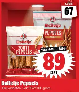 Dirk Bolletje Pepsels aanbieding