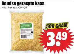 Dirk Goudse geraspte kaas aanbieding