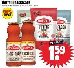 Dirk Bertolli pastasaus aanbieding