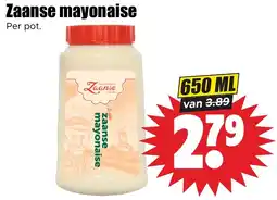 Dirk Zaanse mayonaise aanbieding