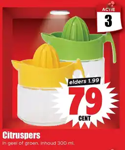 Dirk Citruspers aanbieding
