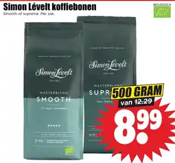 Dirk Simon Lévelt koffiebonen aanbieding