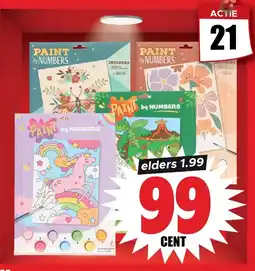 Dirk PAINT by NUMBERS aanbieding