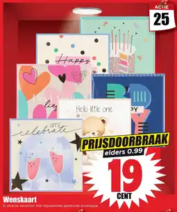 Dirk Wenskaart aanbieding