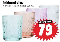 Dirk Gekleurd Glas aanbieding