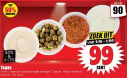 Dirk Tapas aanbieding