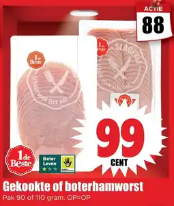 Dirk Gekookte of boterhamworst aanbieding