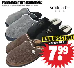 Dirk Pantofola d'Oro Pantoffels aanbieding