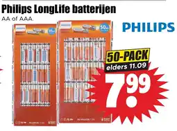 Dirk Philips LongLife batterijen AA of AAA. aanbieding